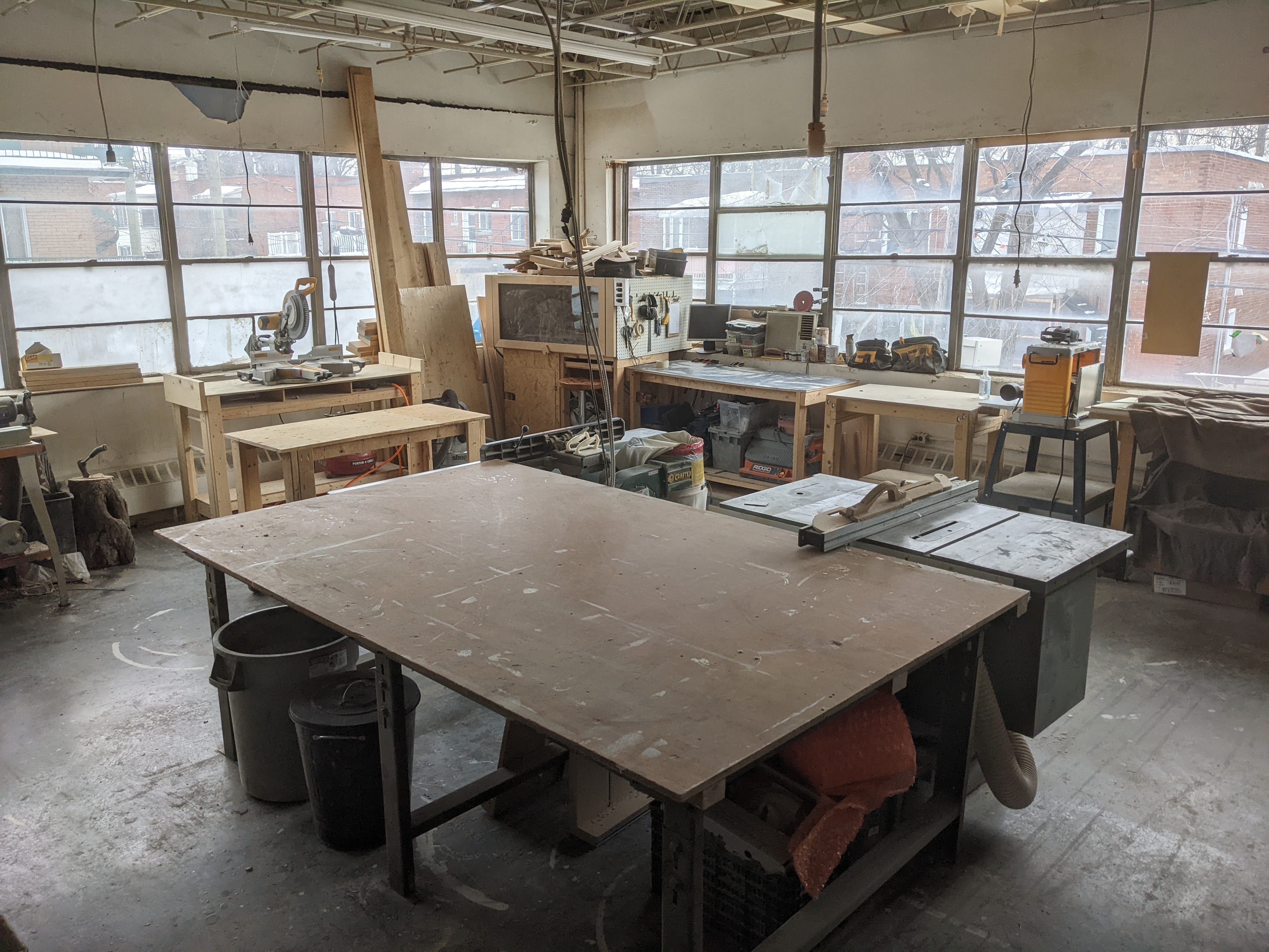L'atelier Chesnel dans le quartier Villeray, Montréal