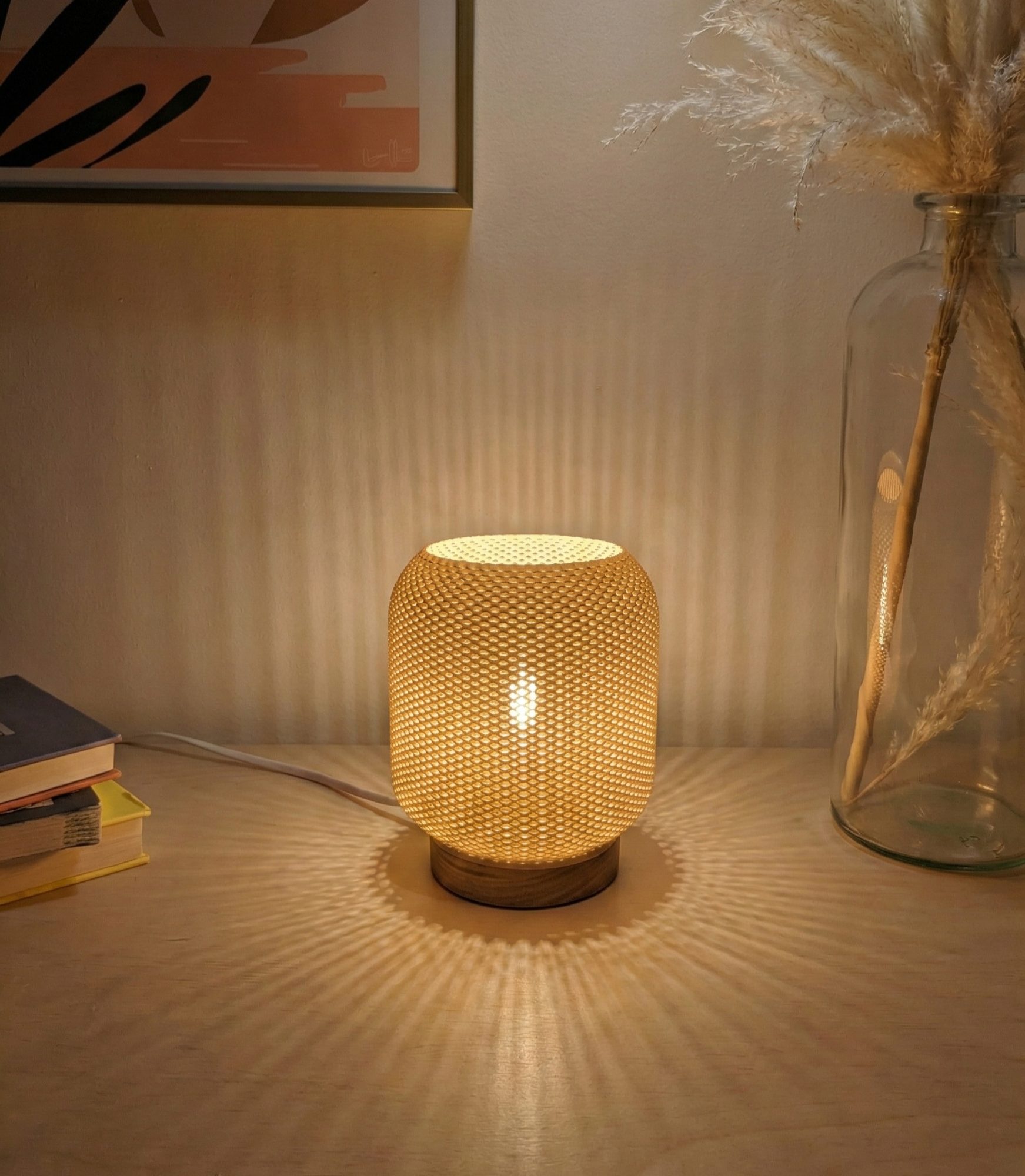 Luminaires en bois massif et impression 3D, mobilier sur mesure par Atelier Chesnel